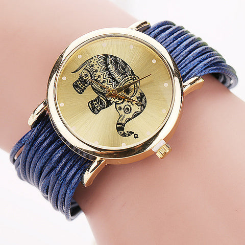 Fashion Elephant Wristwatch
