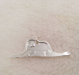 Little Prince Elephant Necklace & Pendant